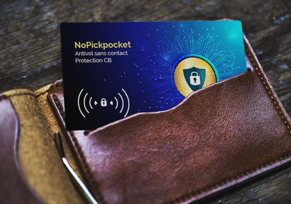 NoPickpocket, la protection sans contact pour carte bancaire sans contact